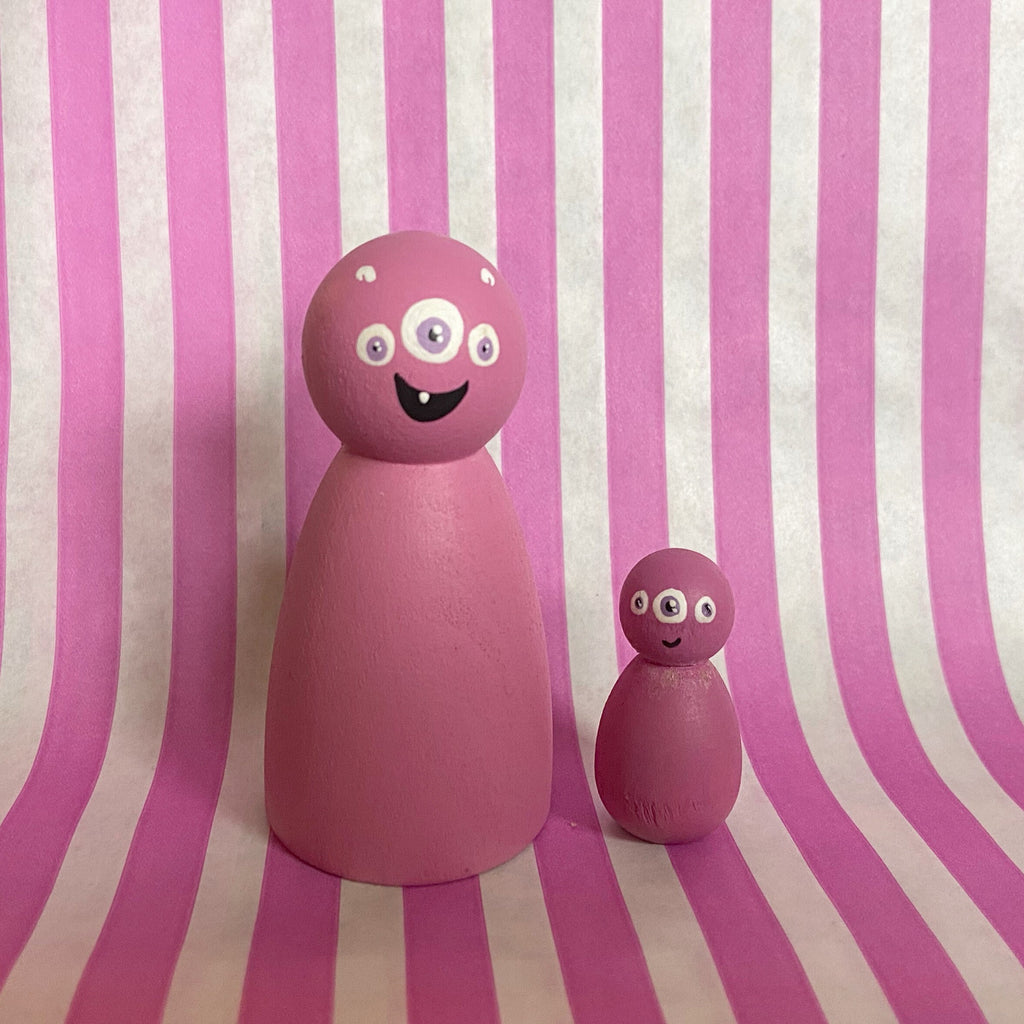 Mood Monster Peg Doll
