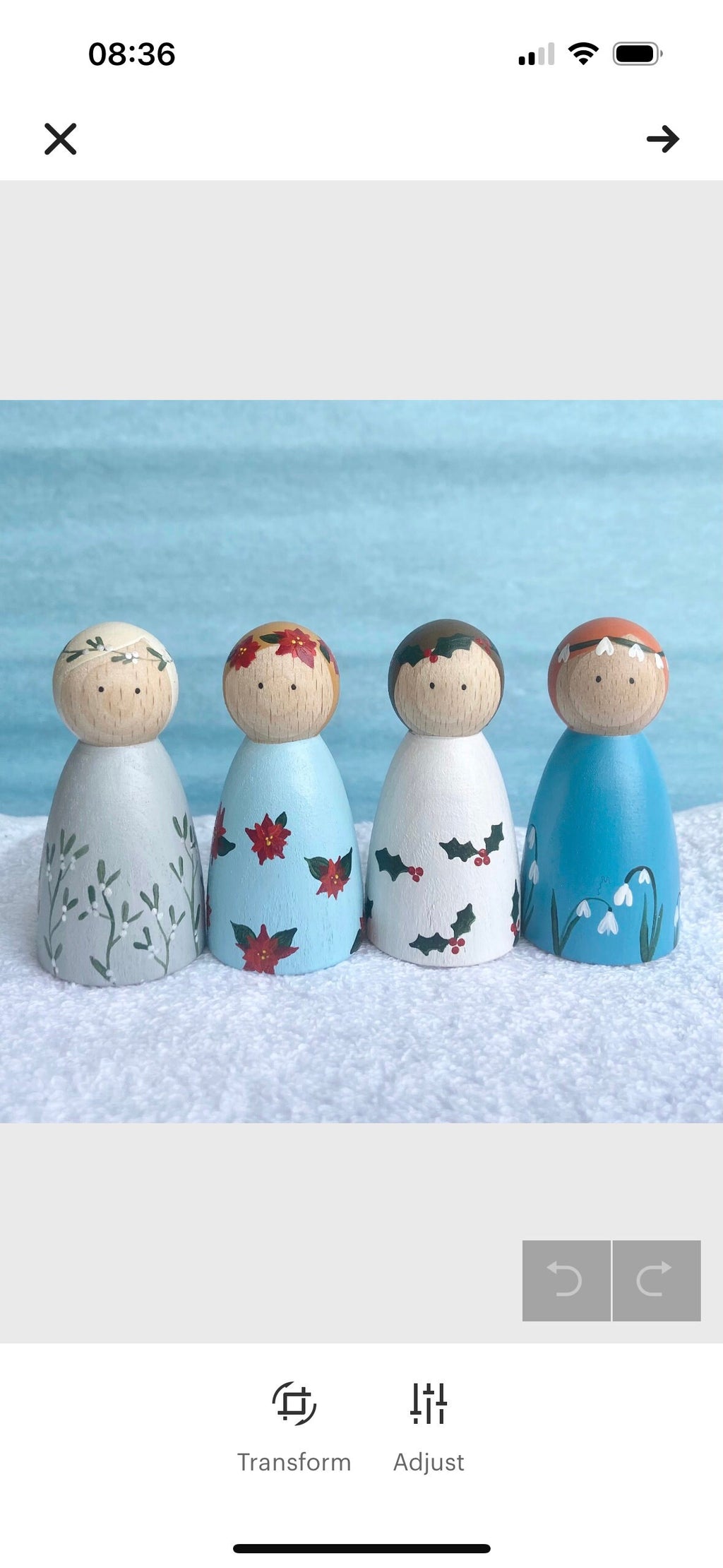 Four Seasons Peg Dolls