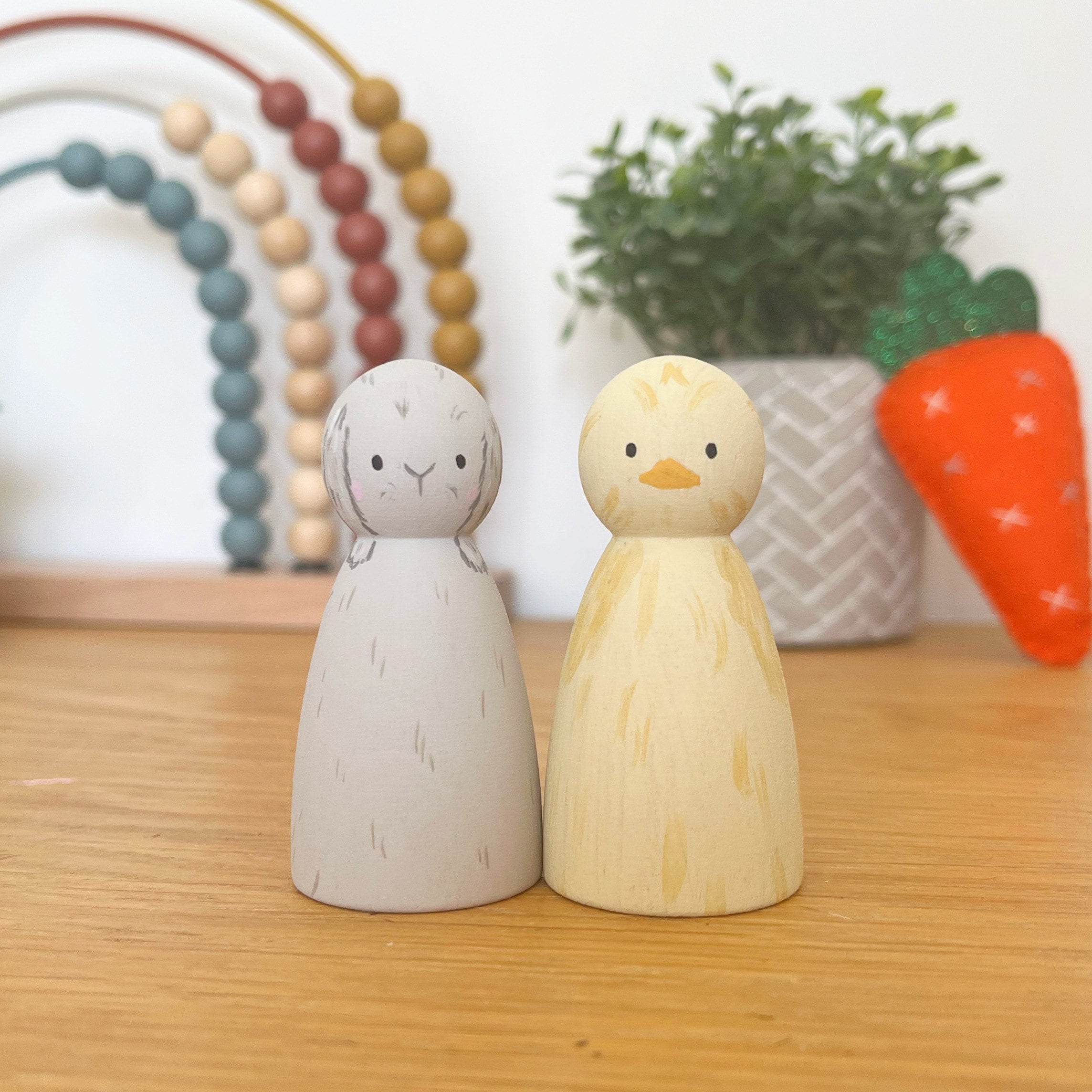 Easter Toys Peg Dolls