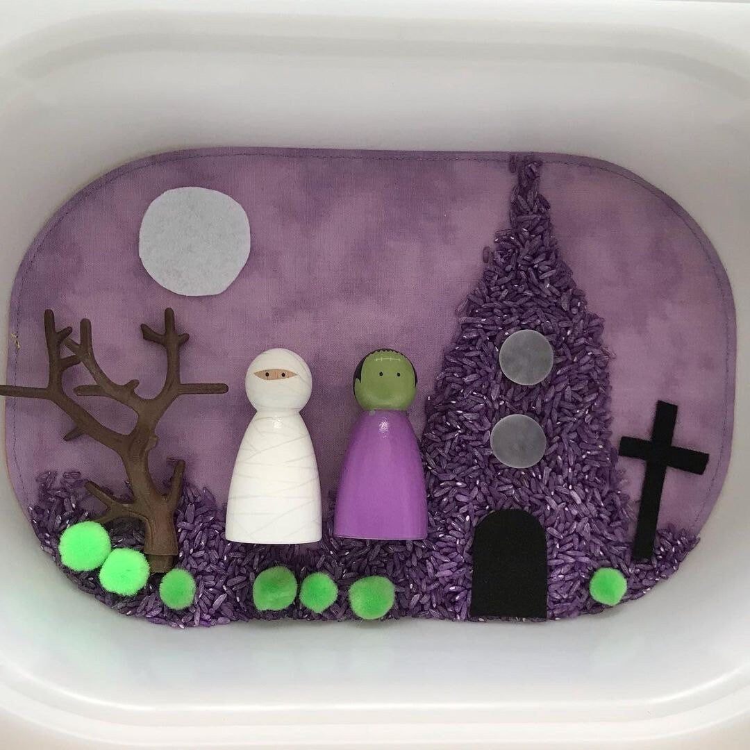 Halloween Peg Dolls