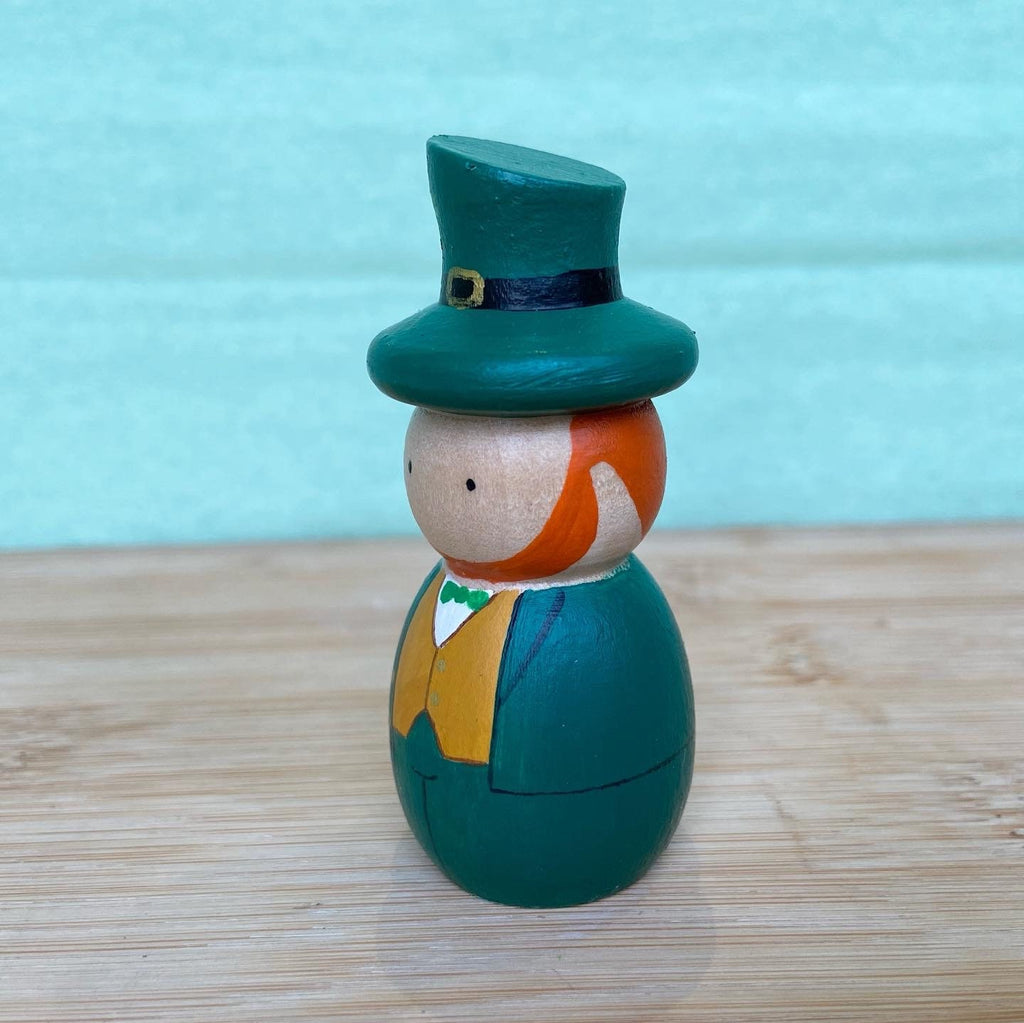 St Patrick’s Day Peg Doll