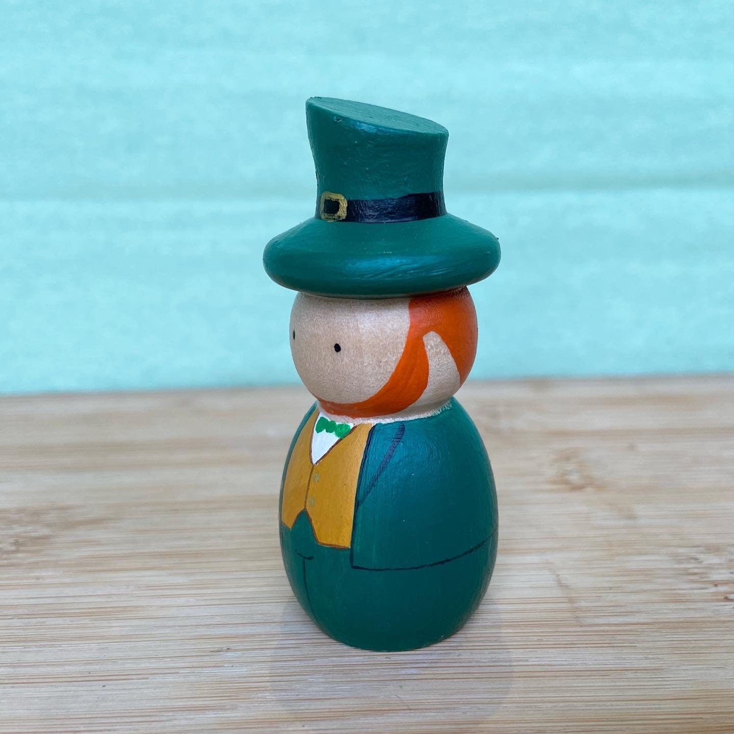 St Patrick’s Day Peg Doll