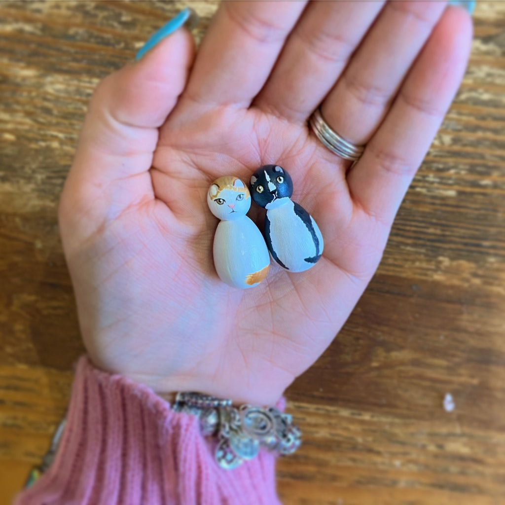 Custom Family Peg Dolls