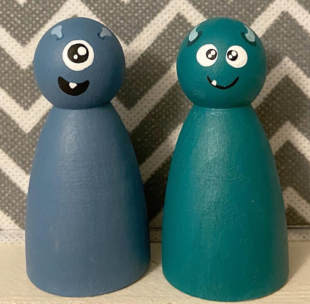 Mood Monster Peg Doll