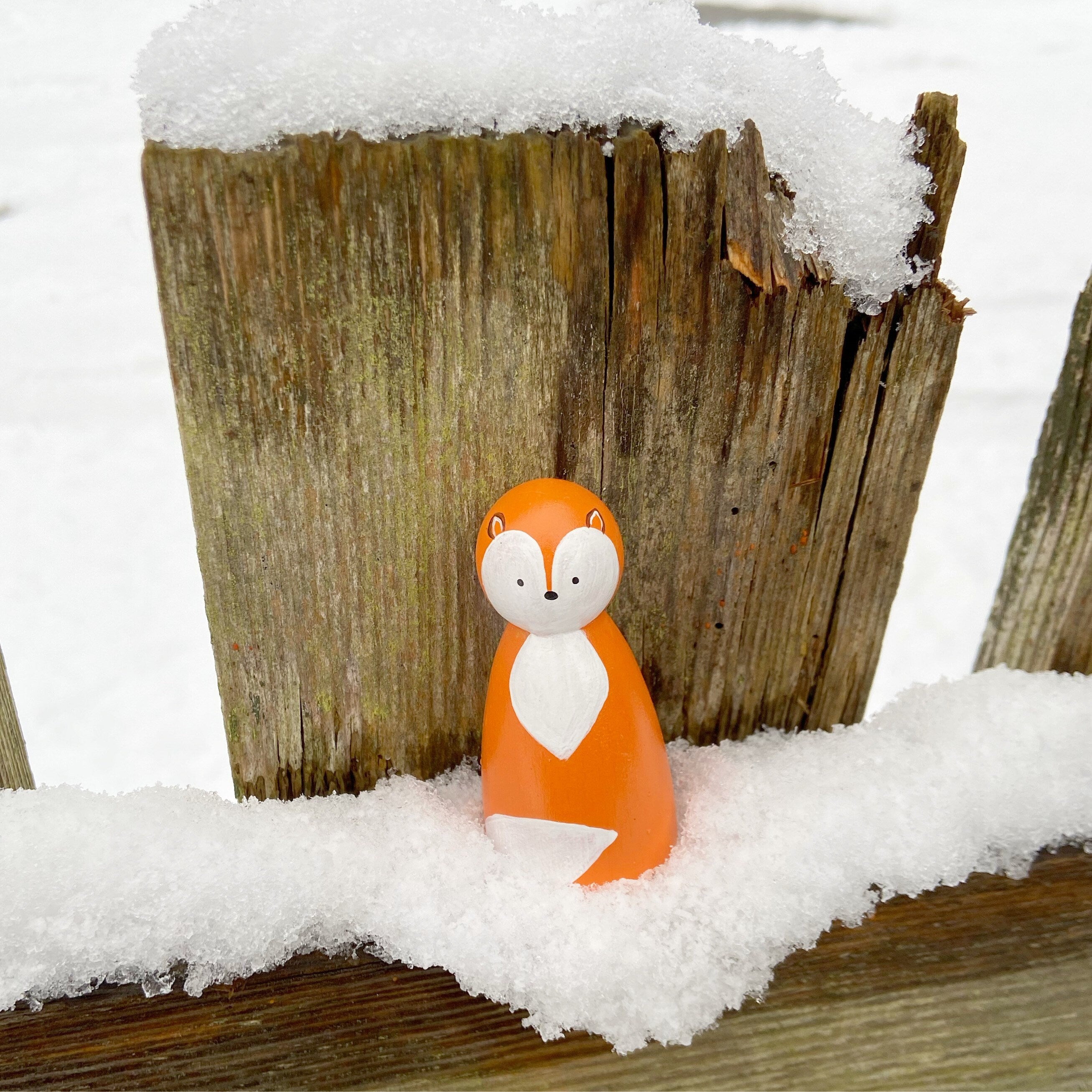 Woodland Animal Peg Dolls