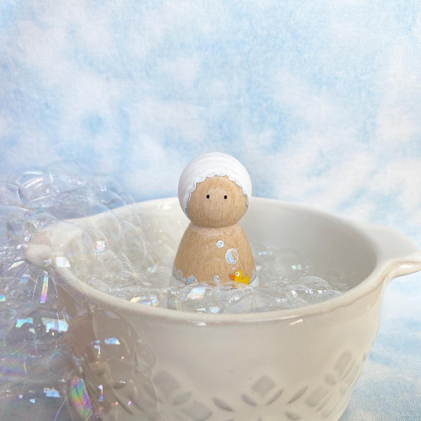 Rub-a-Dub Peg Doll