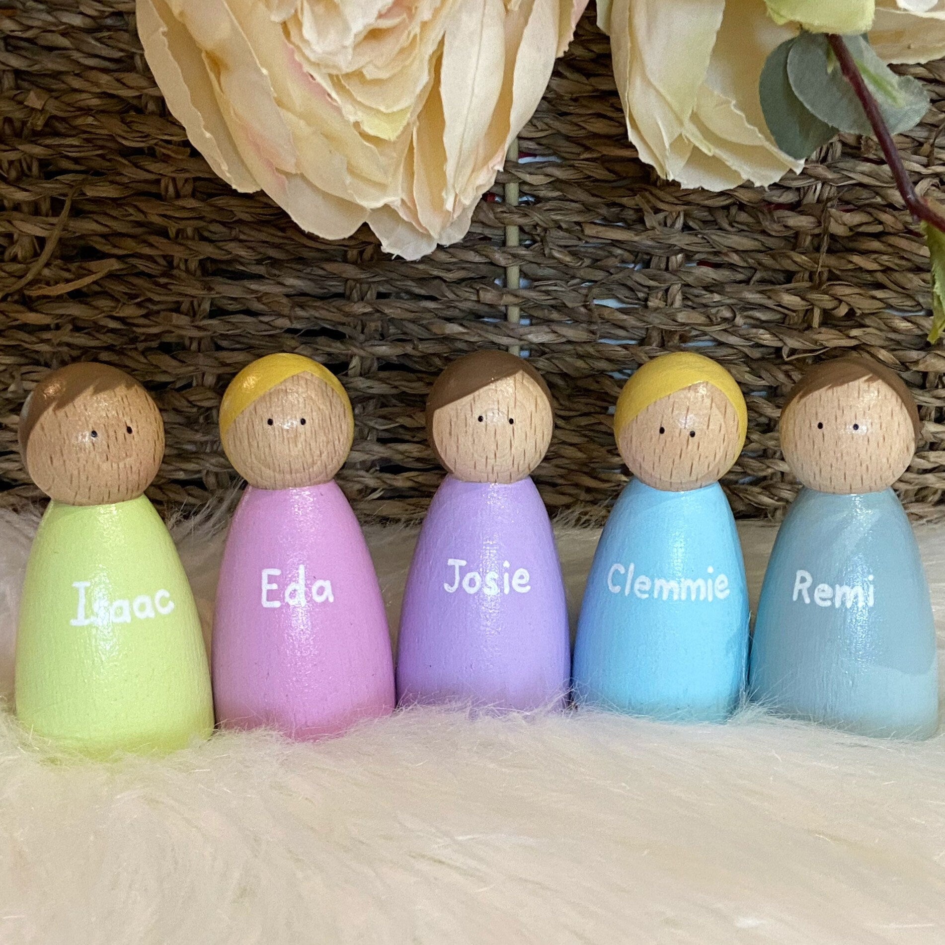 Self Registration Personalised Peg Dolls