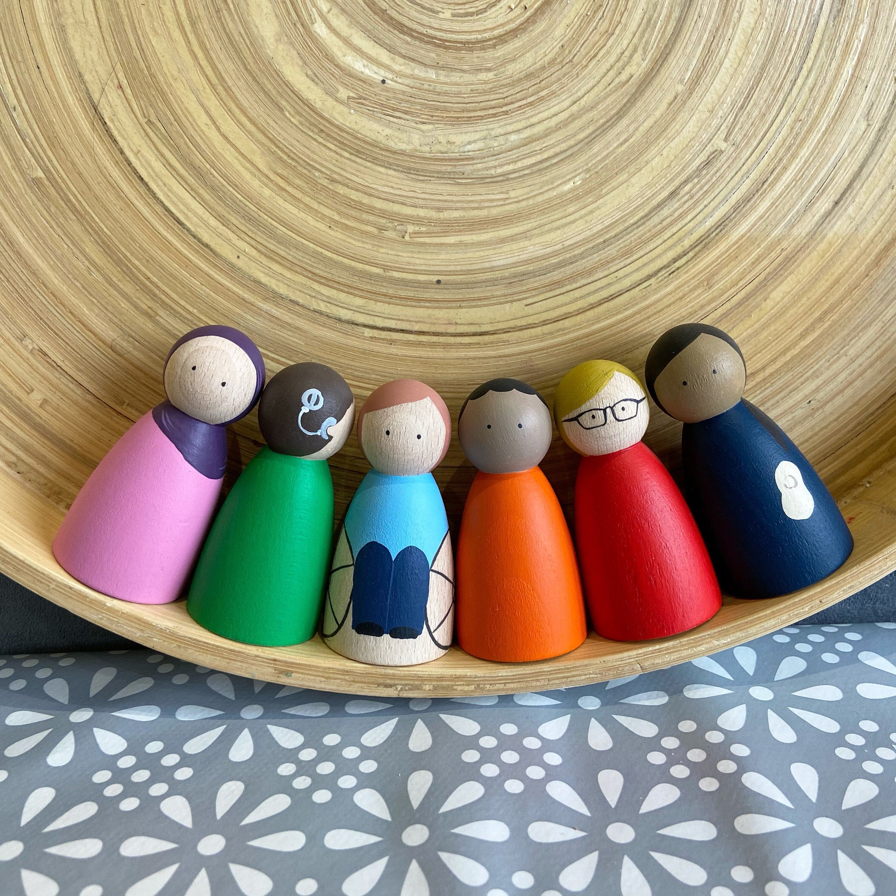 Inclusive Peg Doll Set