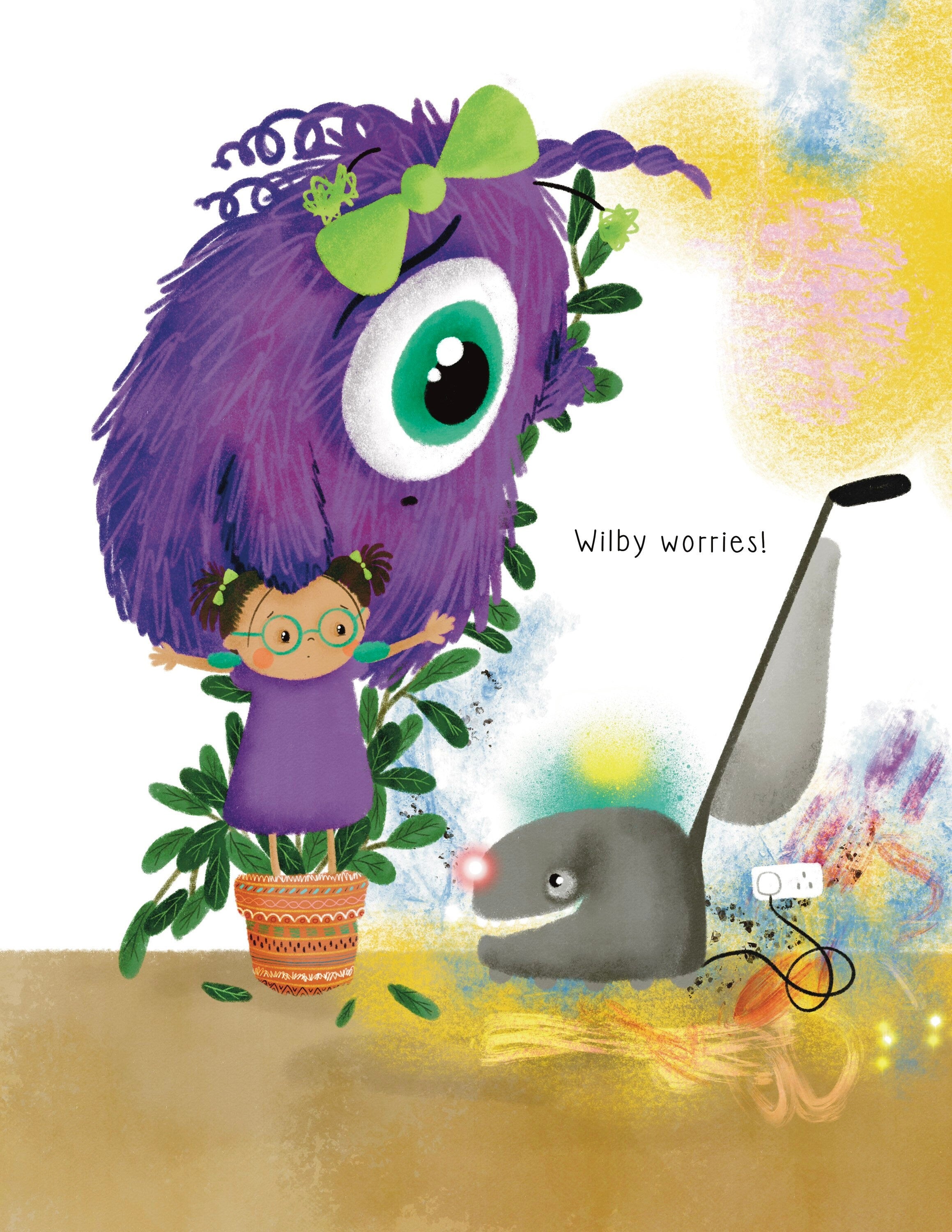 Don’t Worry Wilby Book & Peg Doll