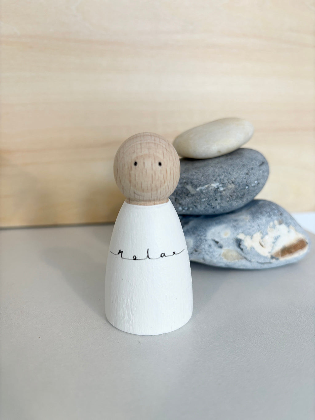 Zen Mindfulness Peg Dolls