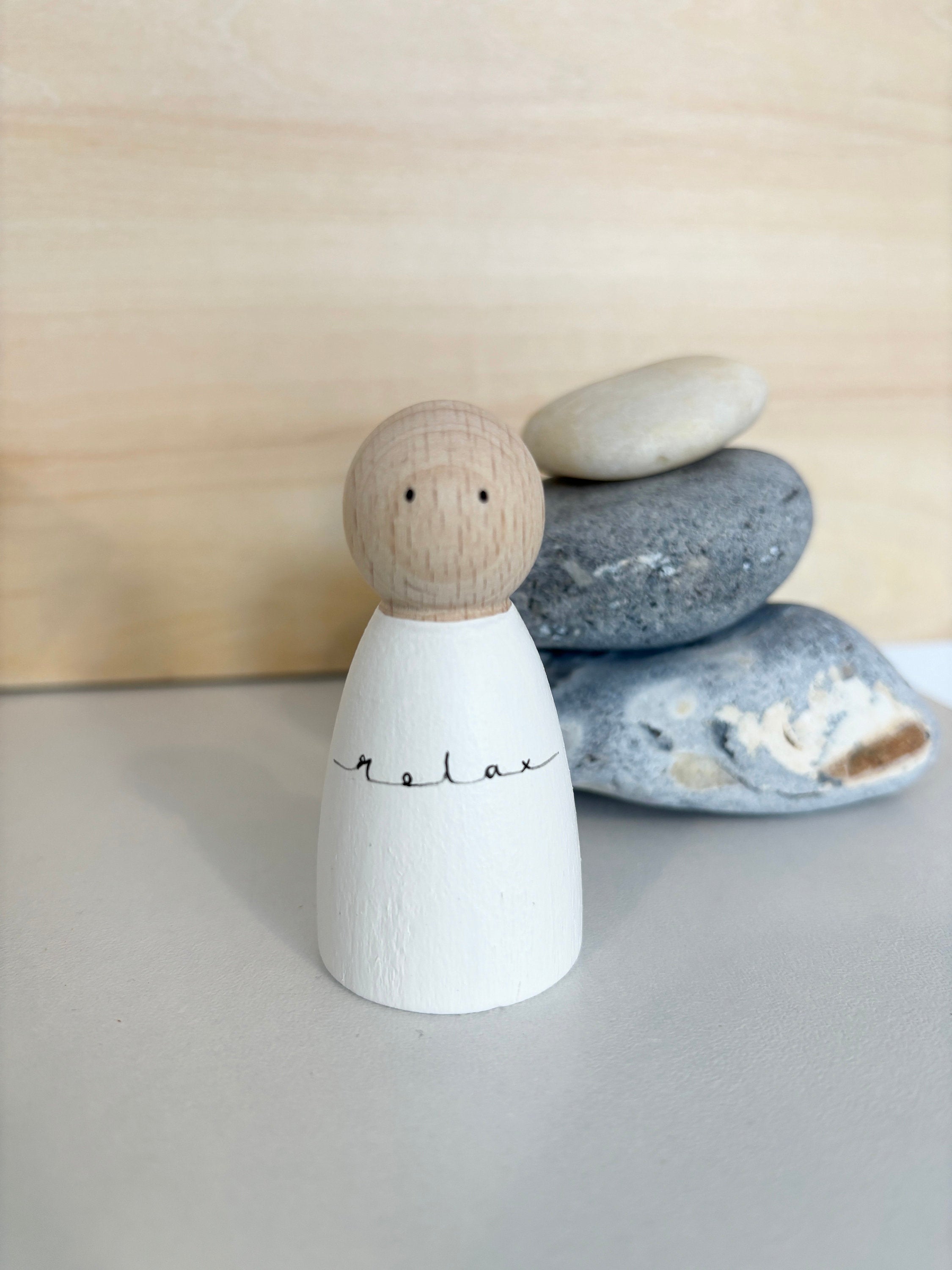 Zen Mindfulness Peg Dolls