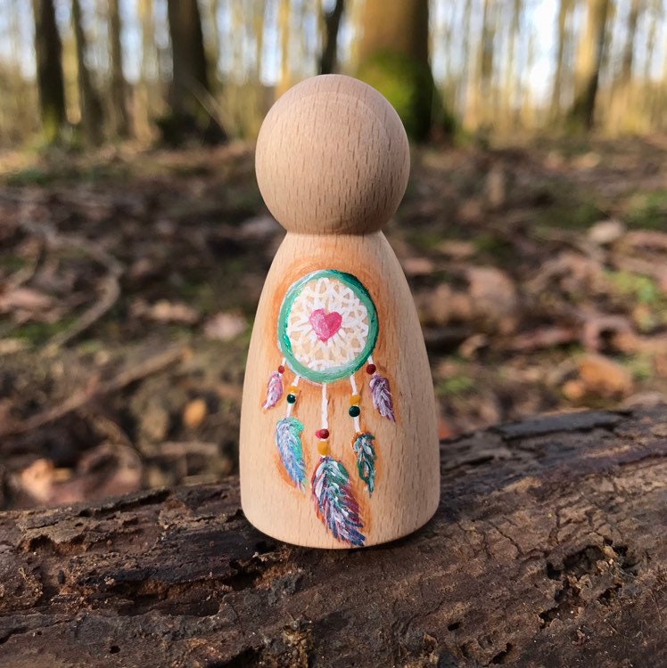 Dreamcatcher Peg Doll