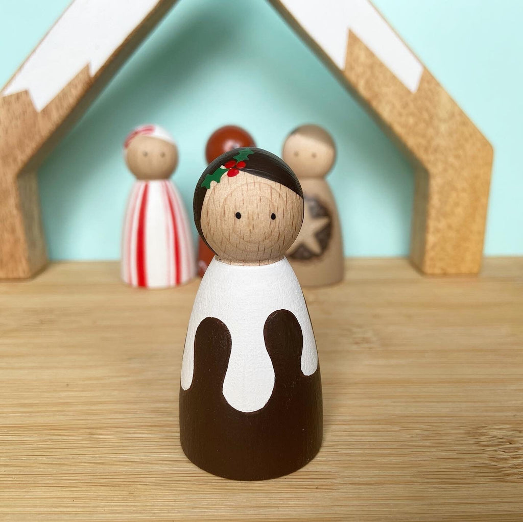 Christmas Sweet Treats Peg Dolls