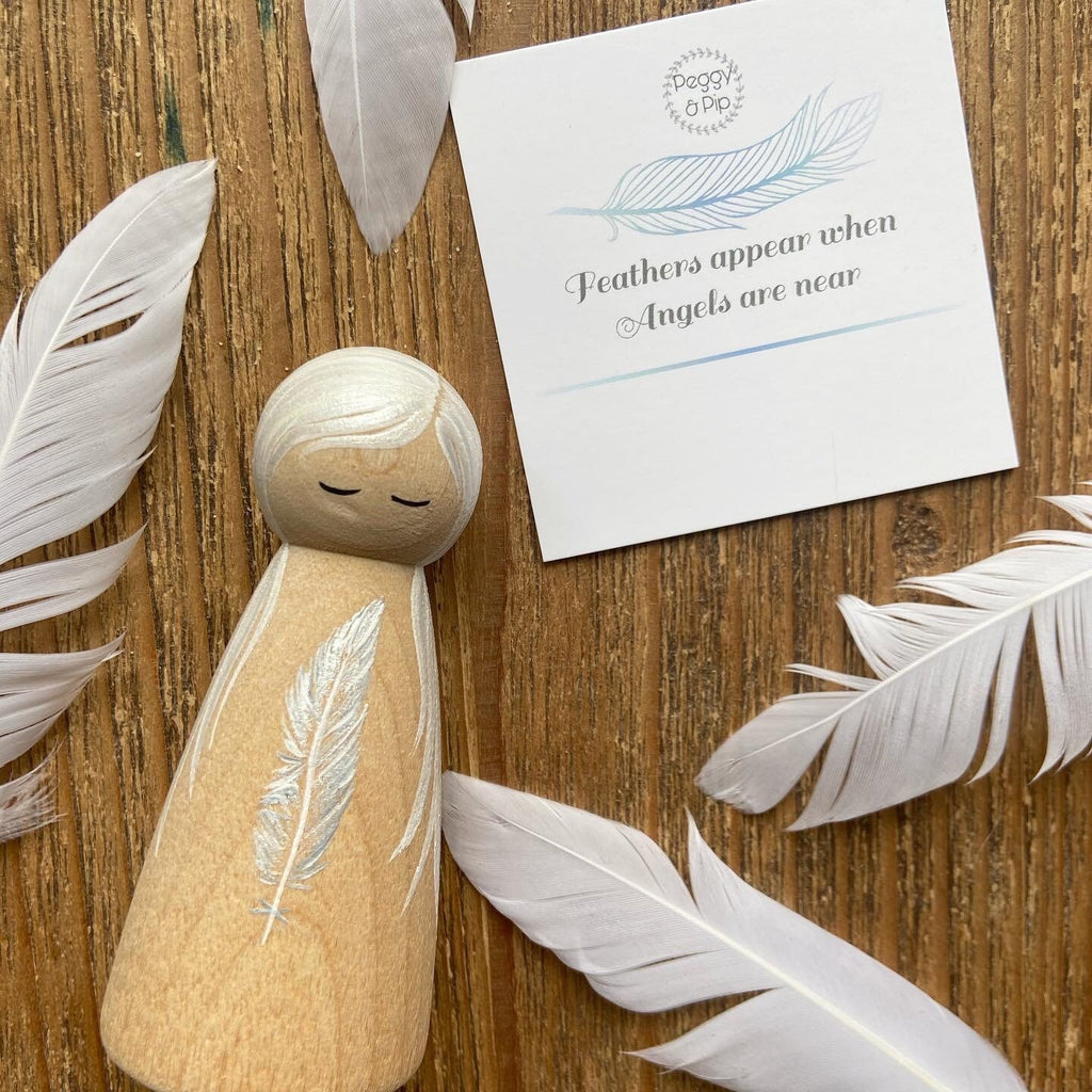 Angel Peg Doll & Card