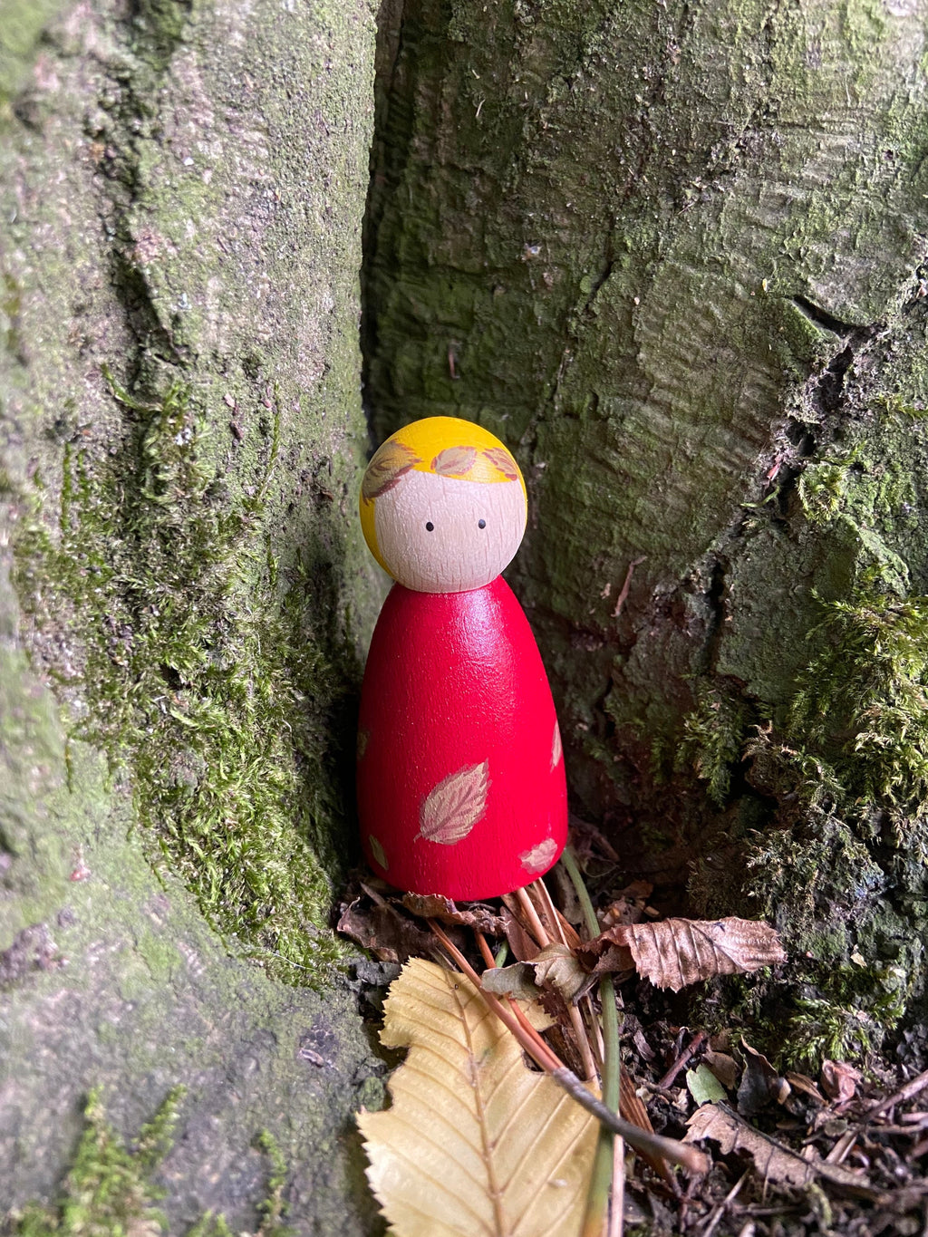 Autumn Peg Dolls