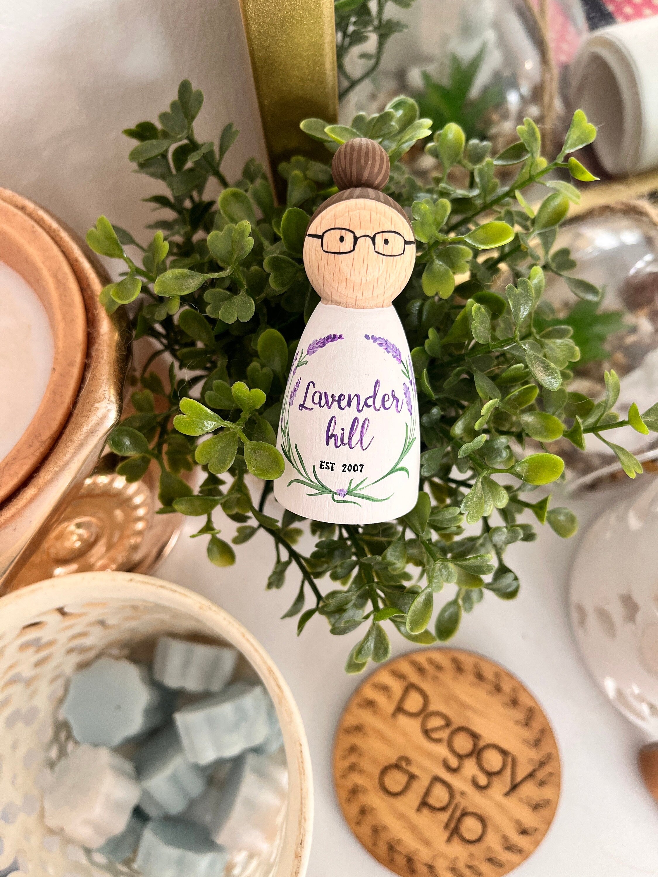 Personalised Logo Peg Doll
