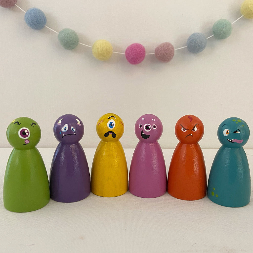 Mood Monster Peg Doll