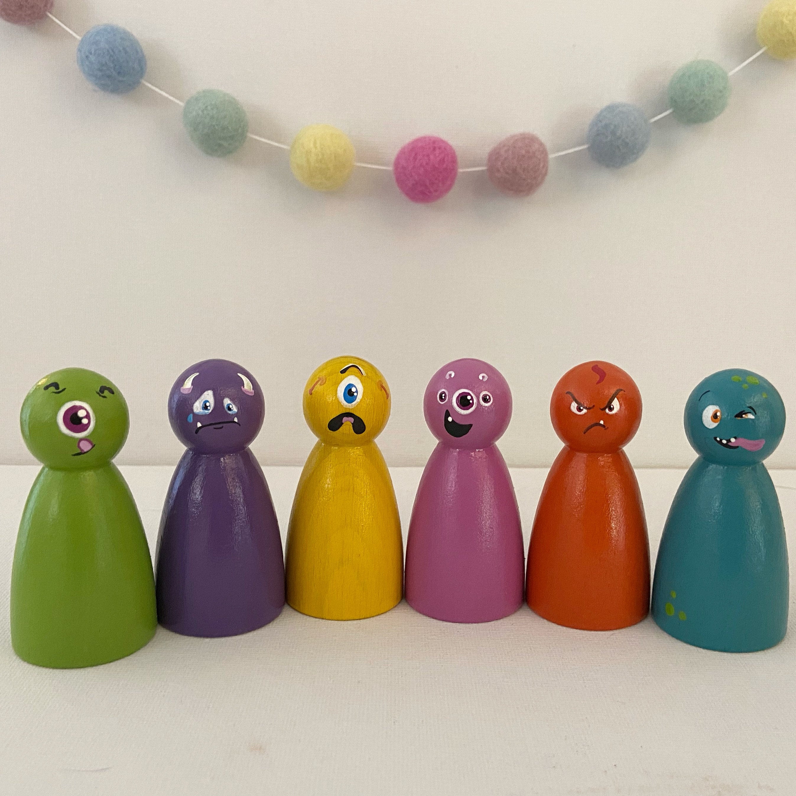 Mood Monster Peg Doll