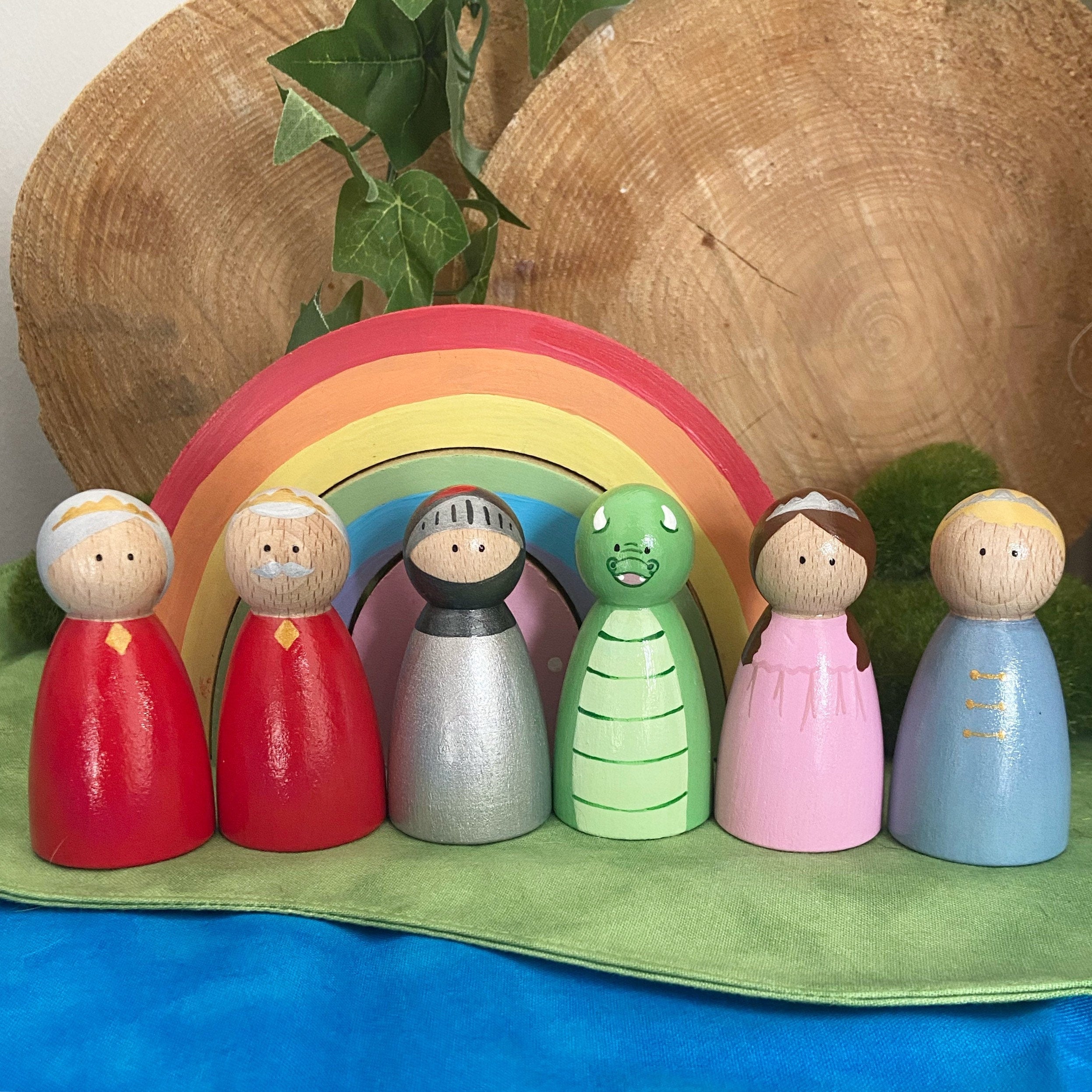 Royal Peg Doll Play Set