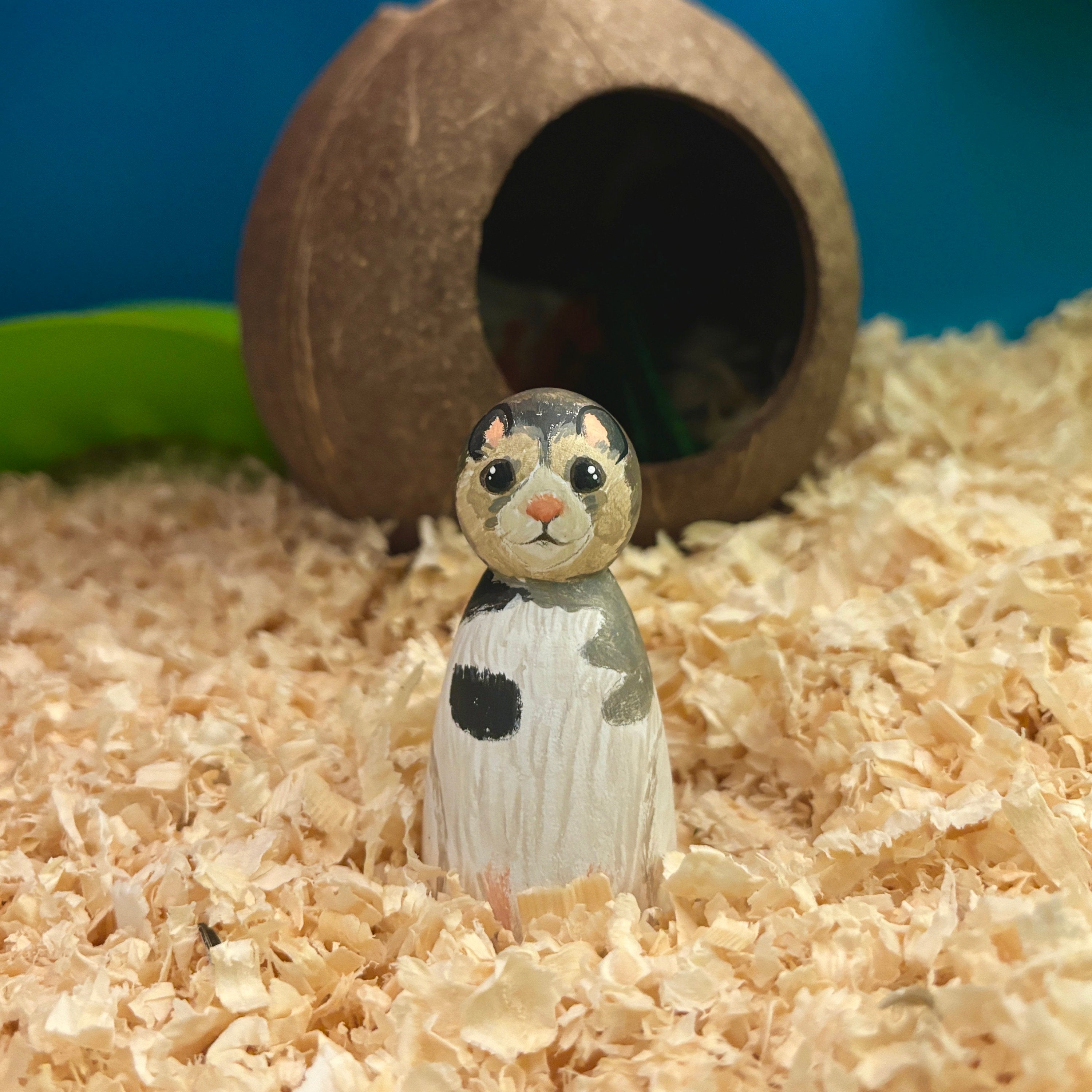 Personalised Pet Portrait Peg Doll