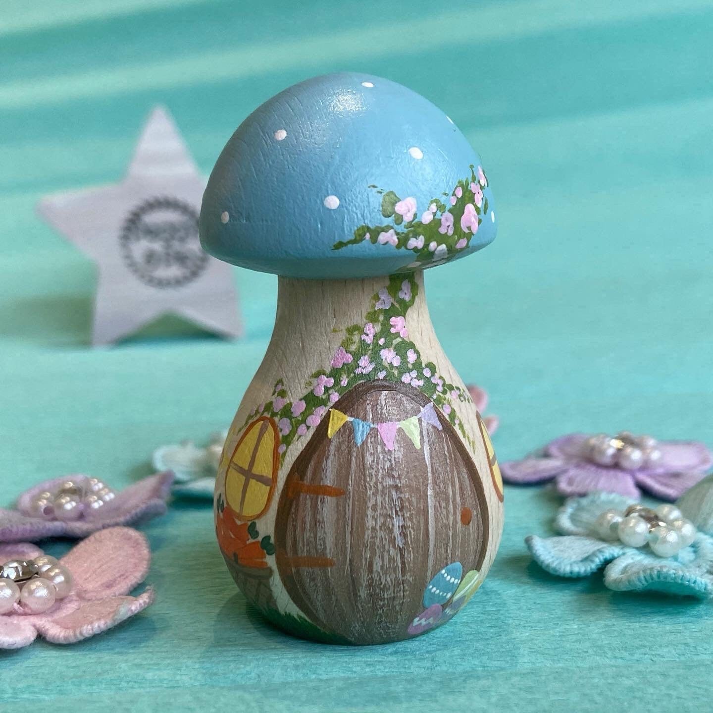 Magical Toadstool Fairy House