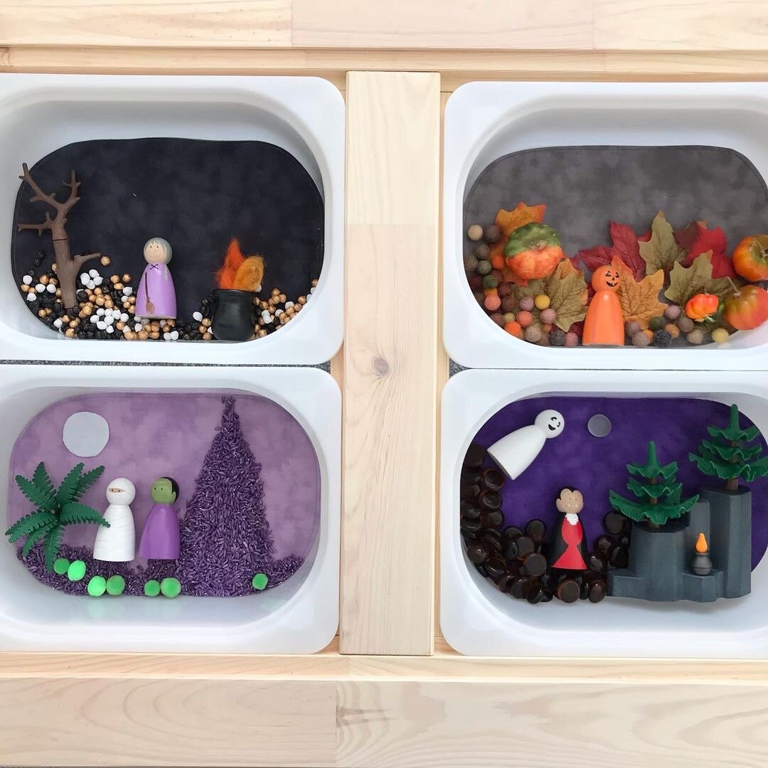 Halloween Peg Dolls