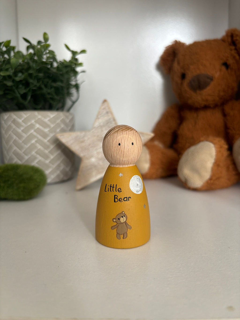 Personalised Name Peg Doll