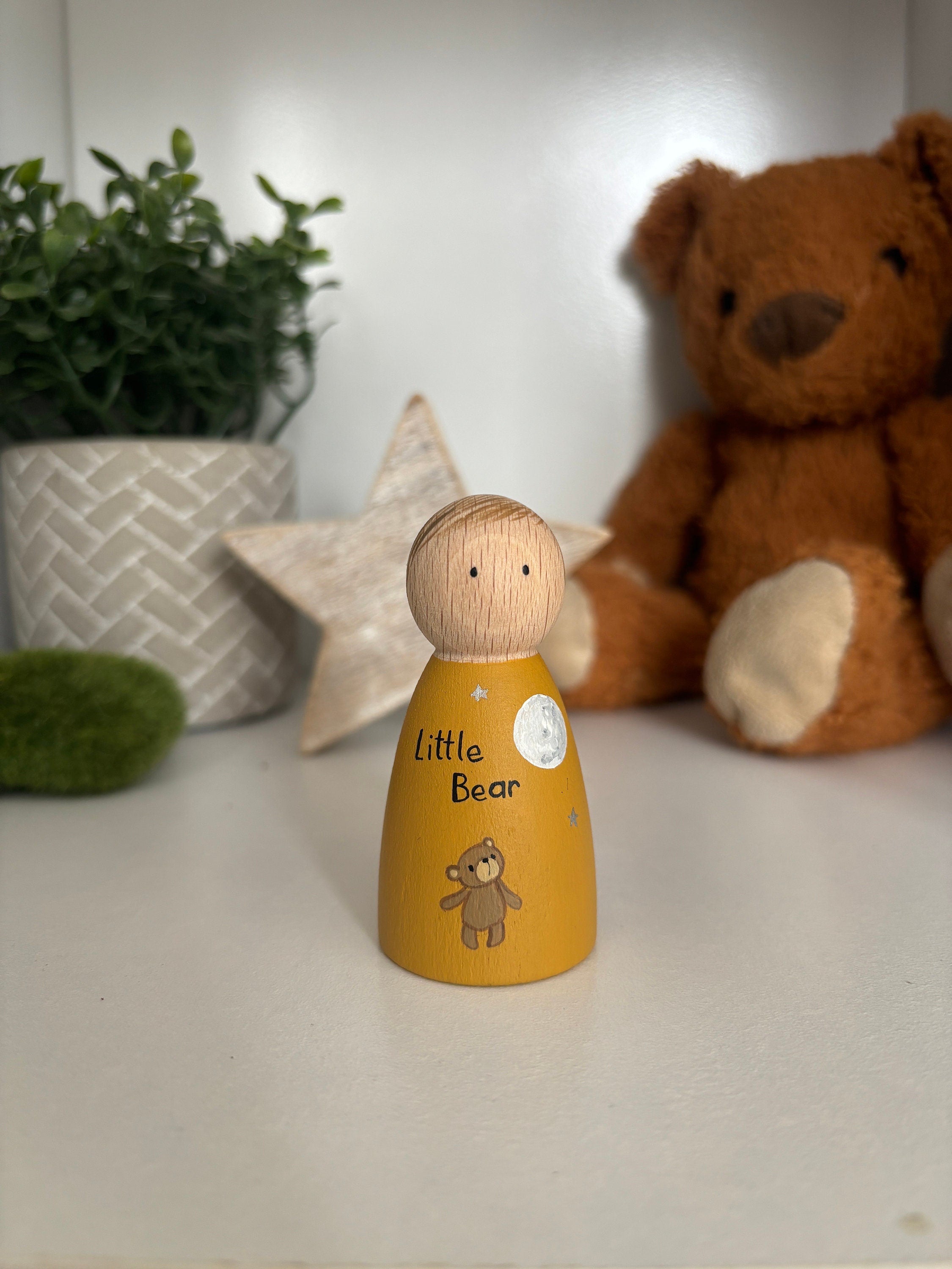 Personalised Name Peg Doll